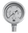 Pressure Guage 50mm stainless steel oil filled, bottom mount