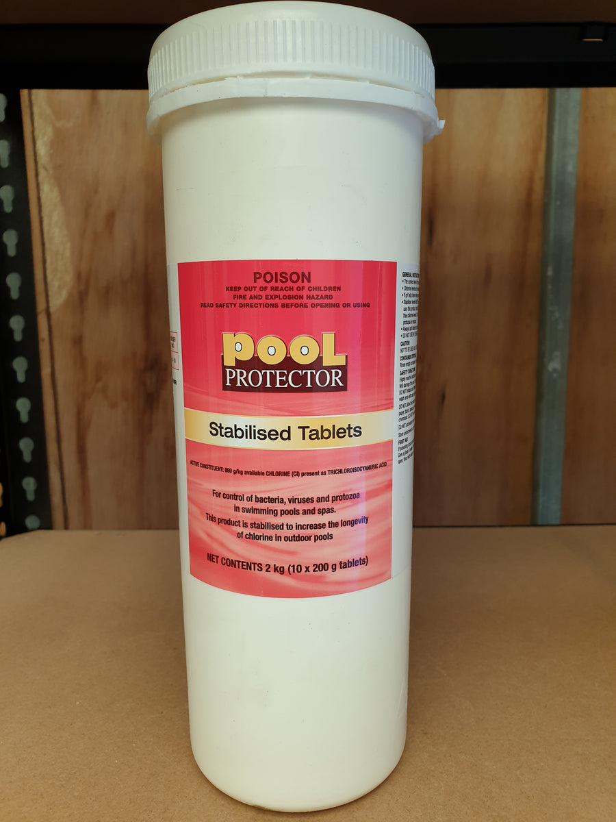 Stabilised Chlorine Tablets 2kg – Pool Perfect